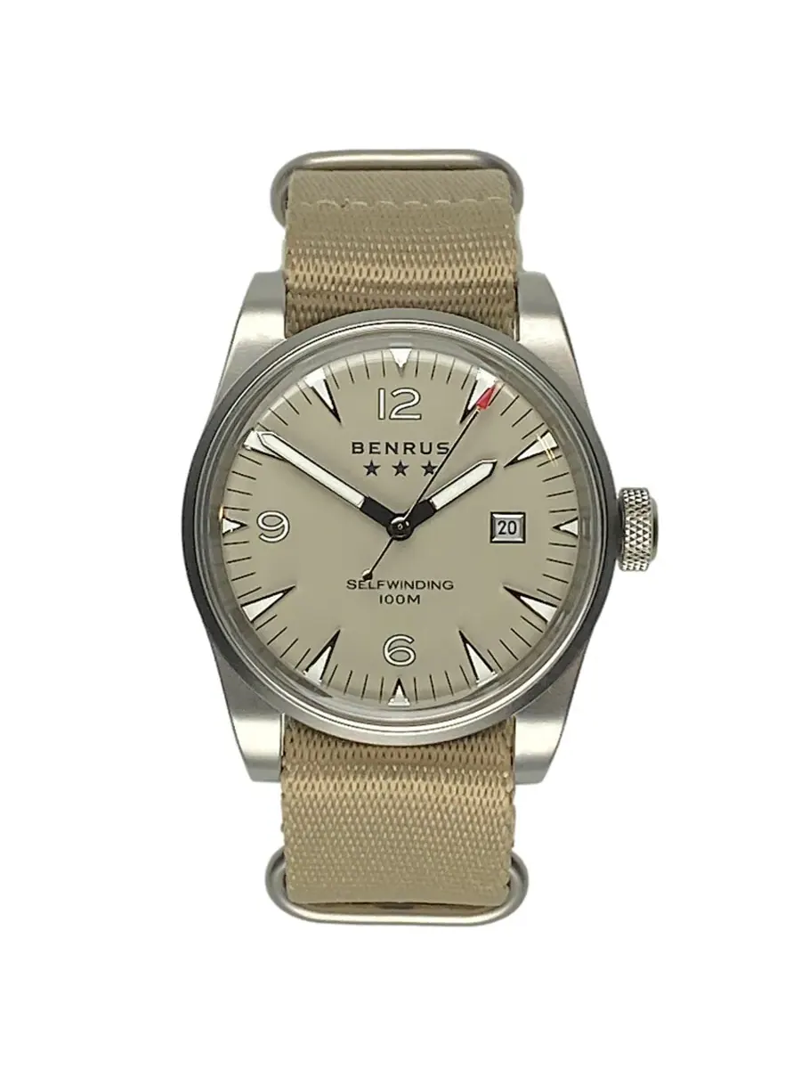 Мужские часы Benrus Classic Automatic C1-SB-BE-NT