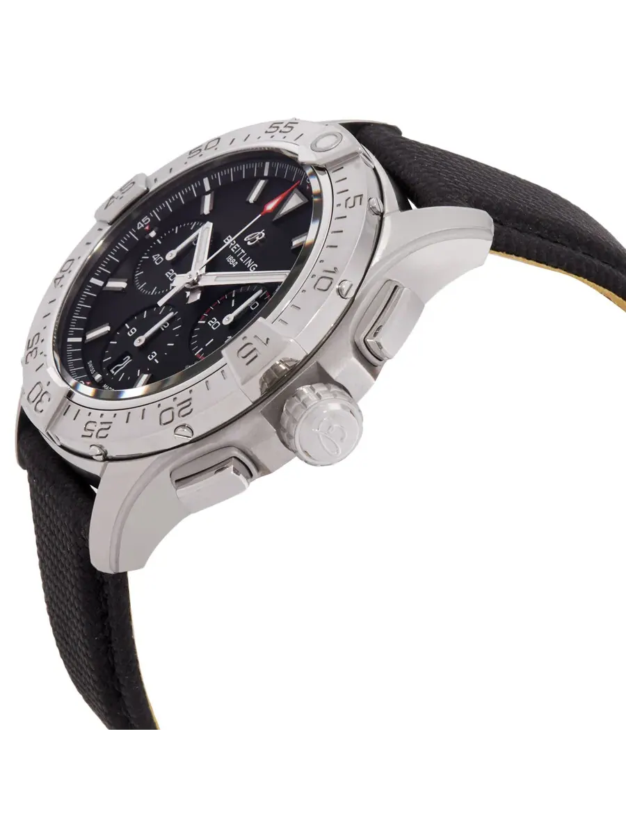 Мужские часы Breitling Avenger 42 Chronograph Automatic Chronometer с черным циферблатом AB0146101B1X1 — изображение 2 из 3