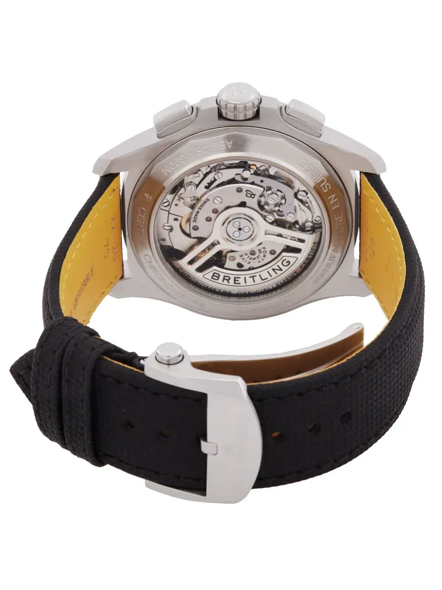 Мужские часы Breitling Avenger 42 Chronograph Automatic Chronometer с черным циферблатом AB0146101B1X1 — изображение 3 из 3