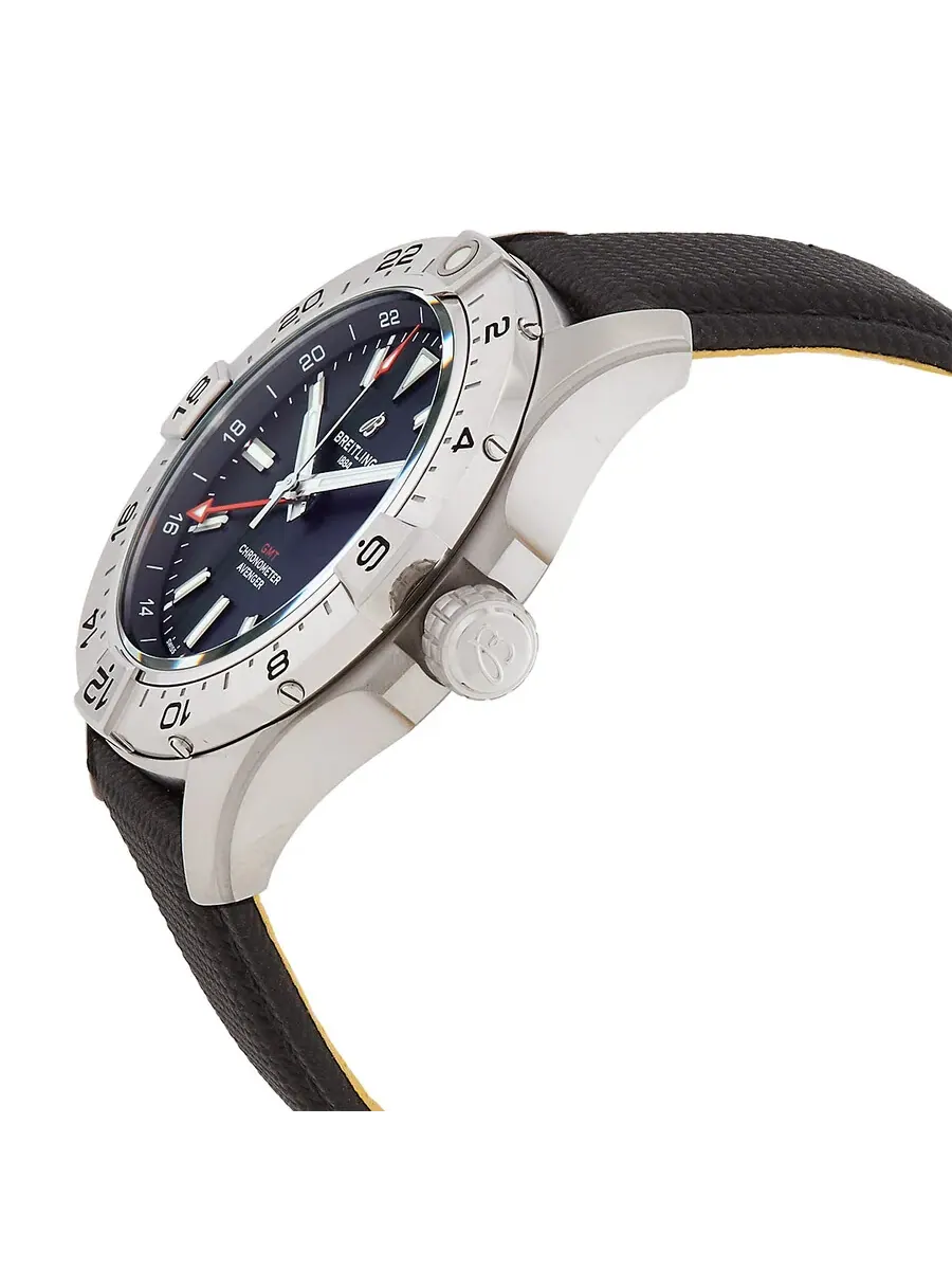 Часы Breitling Avenger Automatic с черным циферблатом A32320101B1X1 — изображение 2 из 4, оттенок серебряный