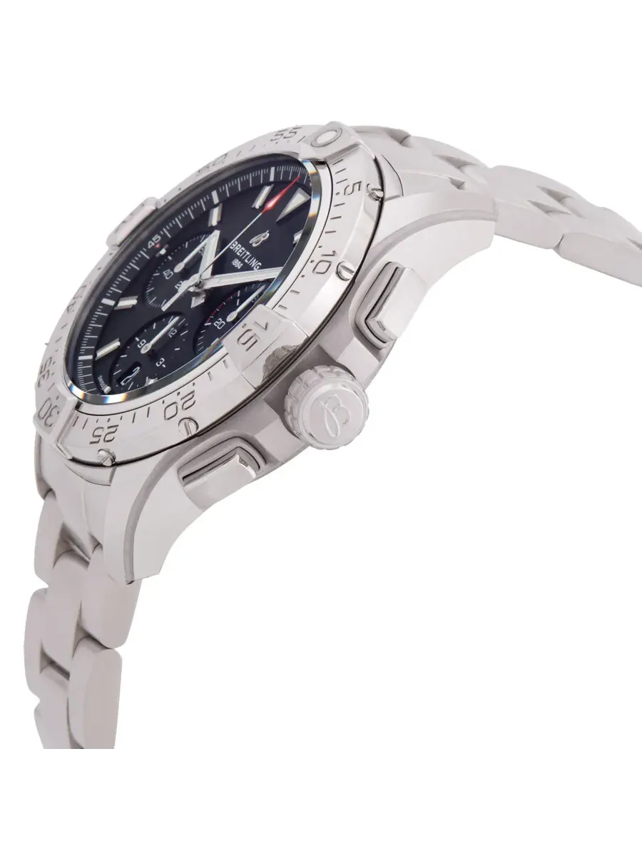 Мужские часы Breitling Avenger B01 42mm Chronograph Automatic Black Dial AB0146101B1A1 — изображение 2 из 3