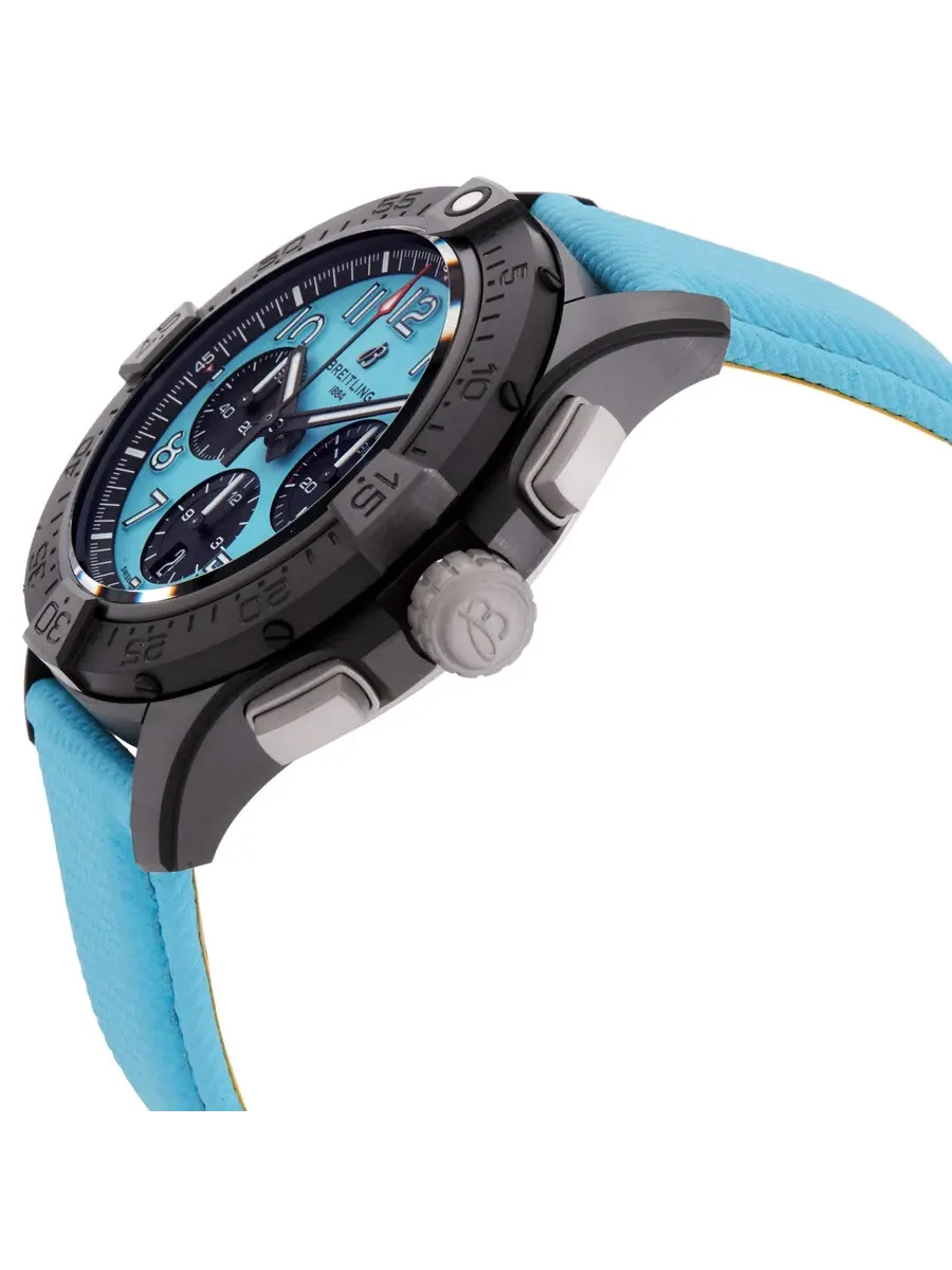 Мужские часы Breitling Avenger B01 Chronograph 42 Night Mission Automatic SB0146101L1X1 — изображение 2 из 3, оттенок черный