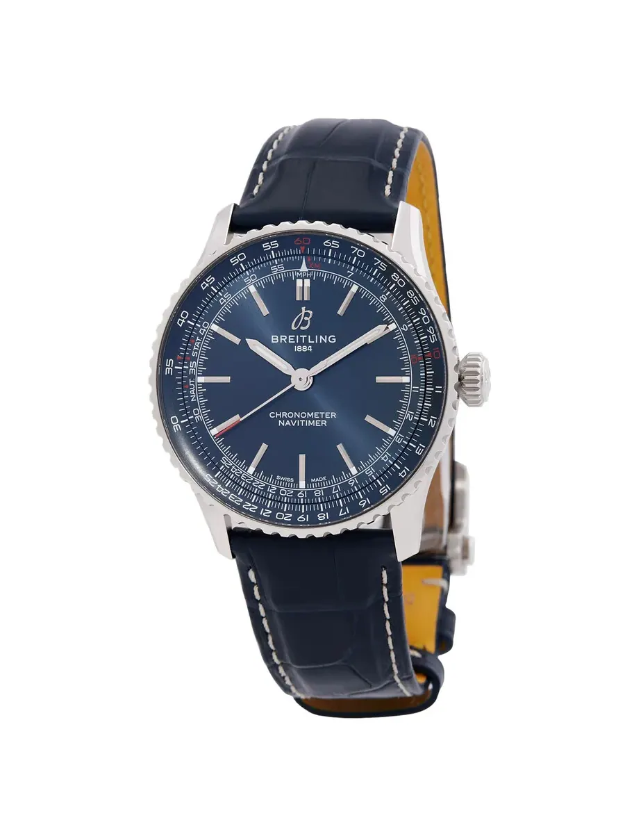 Мужские часы Breitling Navitimer Automatic с синим циферблатом A17329161C1P1