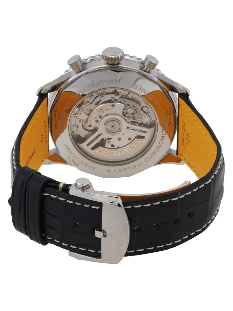 Мужские часы Breitling Navitimer B01 Chronograph Automatic с черным циферблатом AB0137211B1P1 — изображение 3 из 3