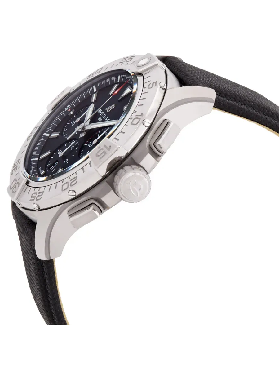 Мужские часы Breitling Super Avenger 46 Chronograph Automatic с черным циферблатом EB0148101B1X1 — изображение 2 из 3