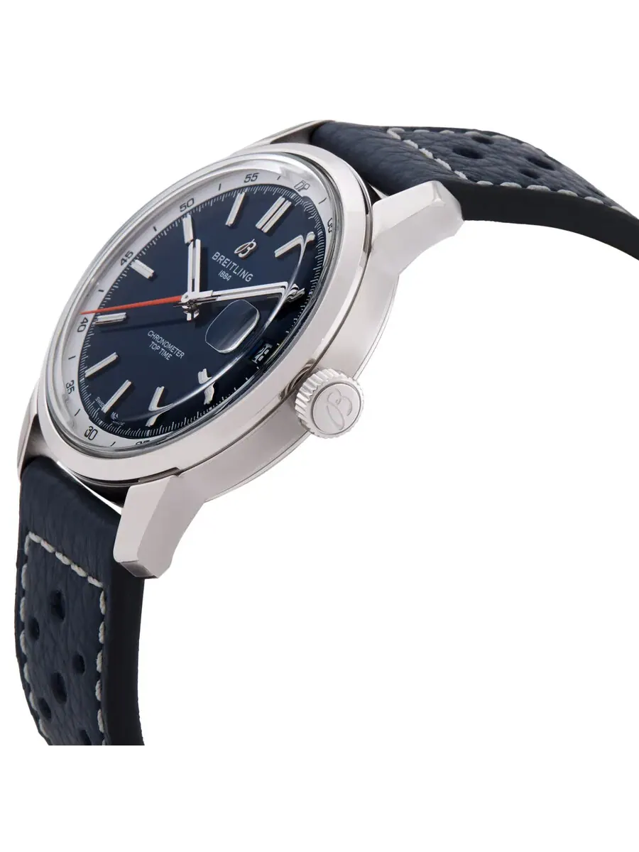 Мужские часы Breitling Top Time B31 с ручным заводом, хронометром и синим циферблатом AB3113A71C1X1 — изображение 2 из 3