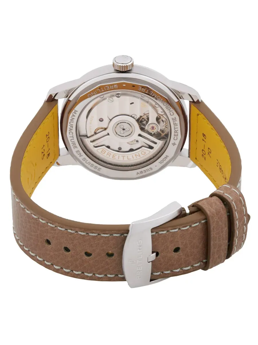 Мужские часы Breitling Top Time B31 с ручным заводом и хронометром AB3113281A1X1 — изображение 3 из 3, оттенок серебряный