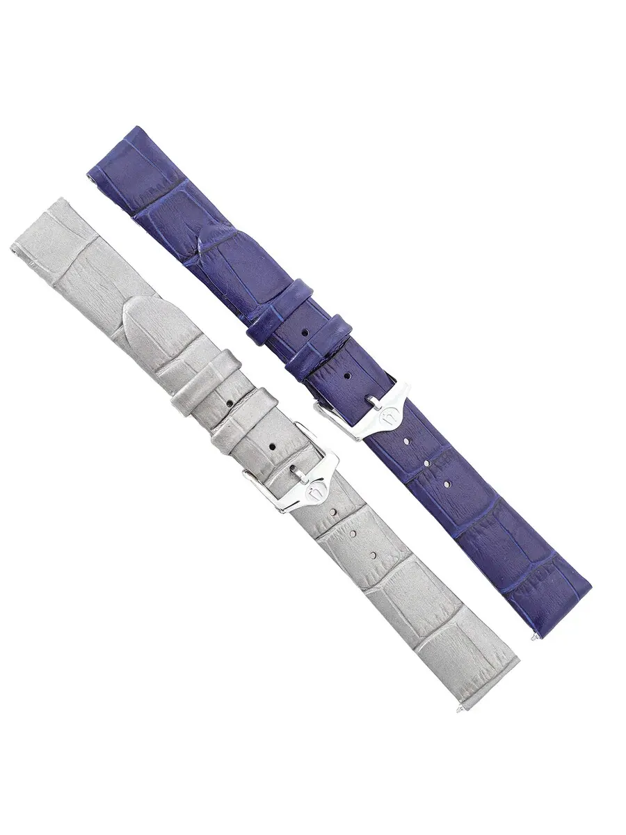 Женские кварцевые часы Bulova Duality с синим циферблатом 96X160 — изображение 4 из 4, оттенок серебряный