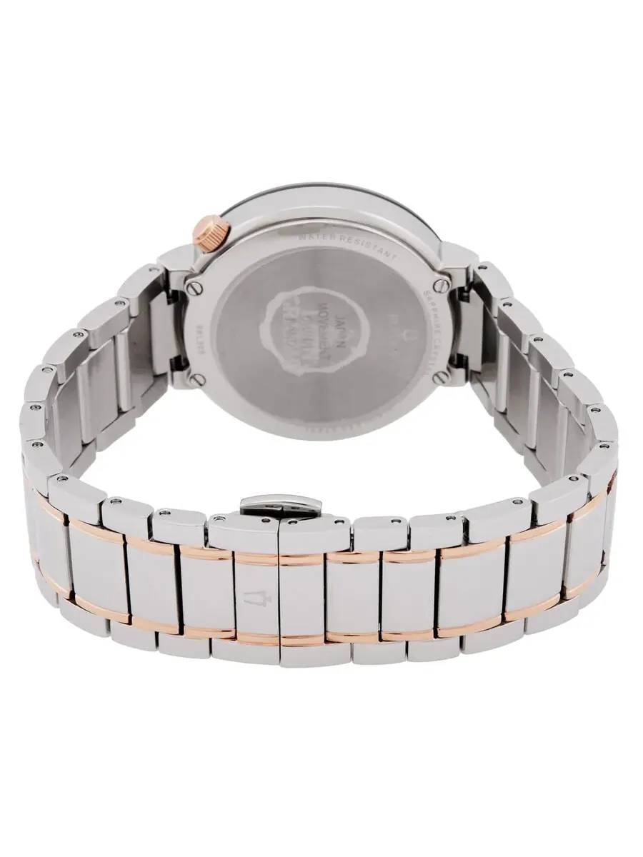 Женские часы Bulova Latin GRAMMY Quartz 98L309 — изображение 3 из 3, оттенок серебряный