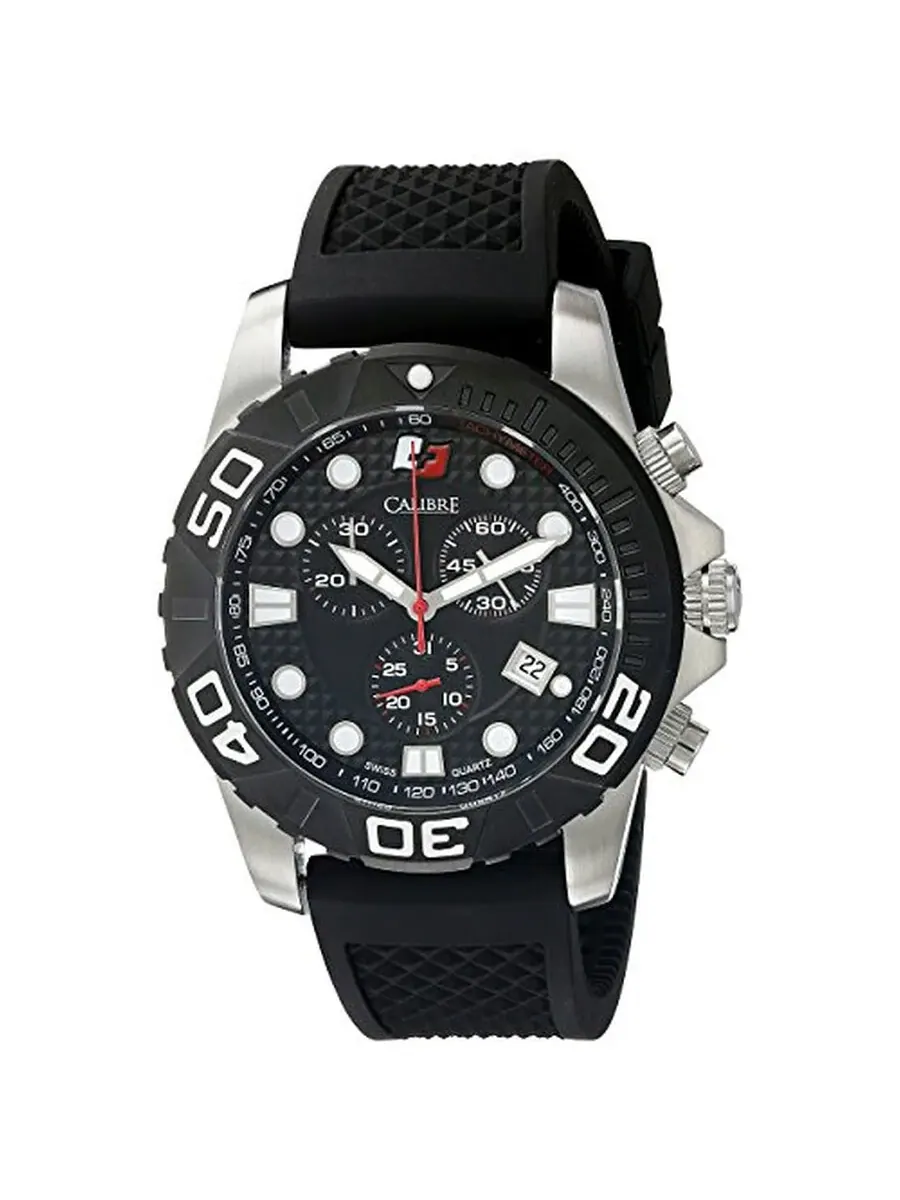 Calibre Akron Black Dial Men's SC-4A2-04-007 — черный
