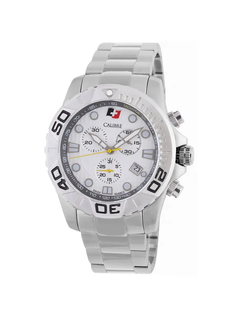 Мужские часы Calibre Akron SC-5A2-04-001 — серебристый