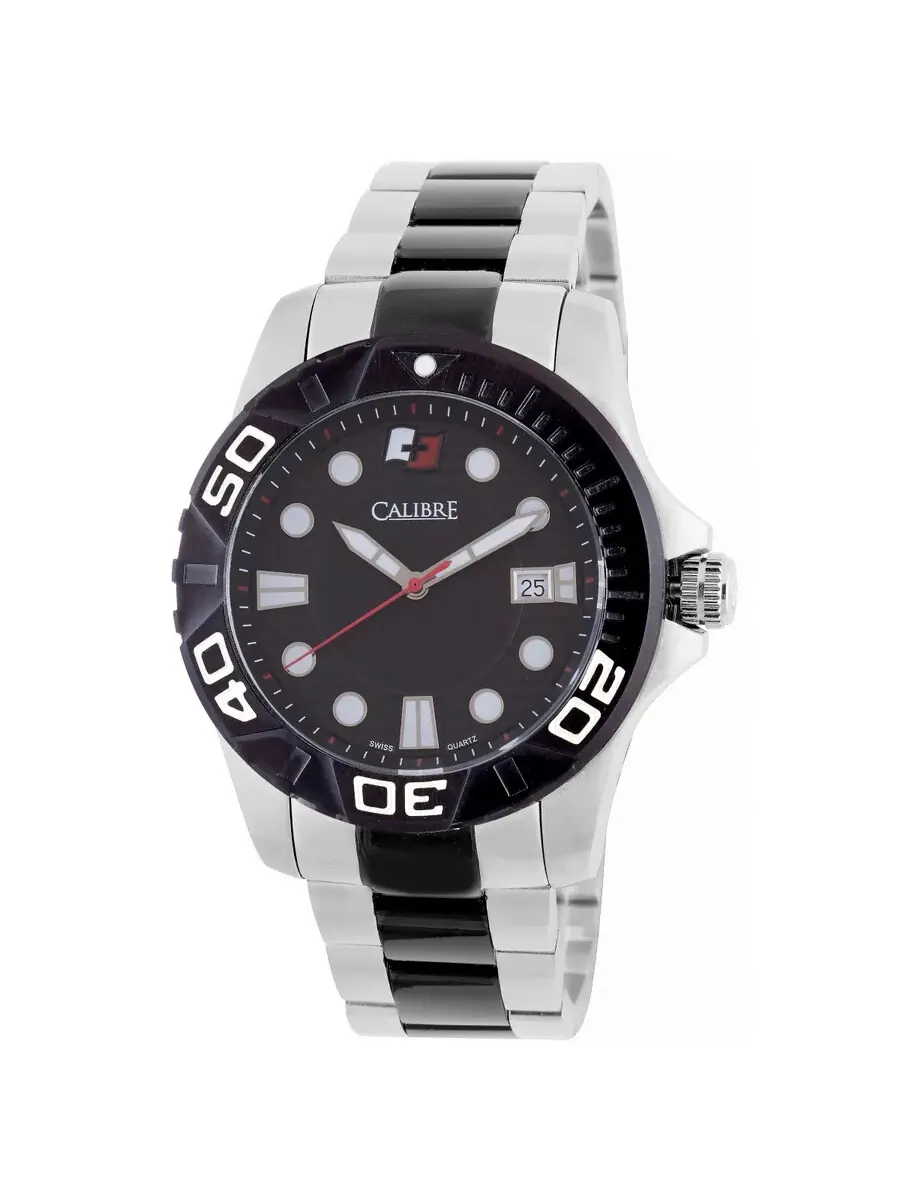 Мужские часы Calibre Akron SC-5A1-04-007 — черный