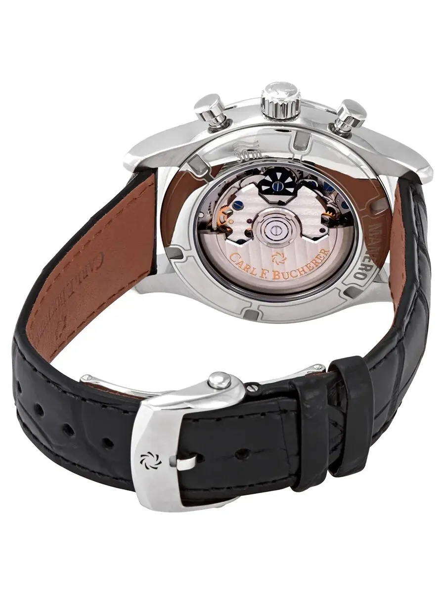 Мужские часы Carl F. Bucherer Manero Chronograph Automatic с серебристым циферблатом 00.10919.08.13.01 — изображение 3 из 3