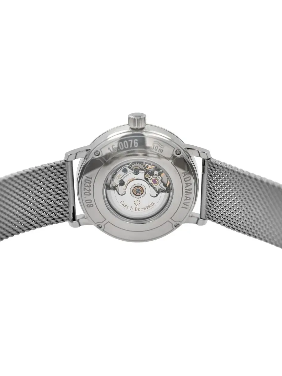 Женские часы Carl F. Bucherer Adamavi Automatic с серым циферблатом 00.10320.08.33 — изображение 7 из 7, оттенок серебряный