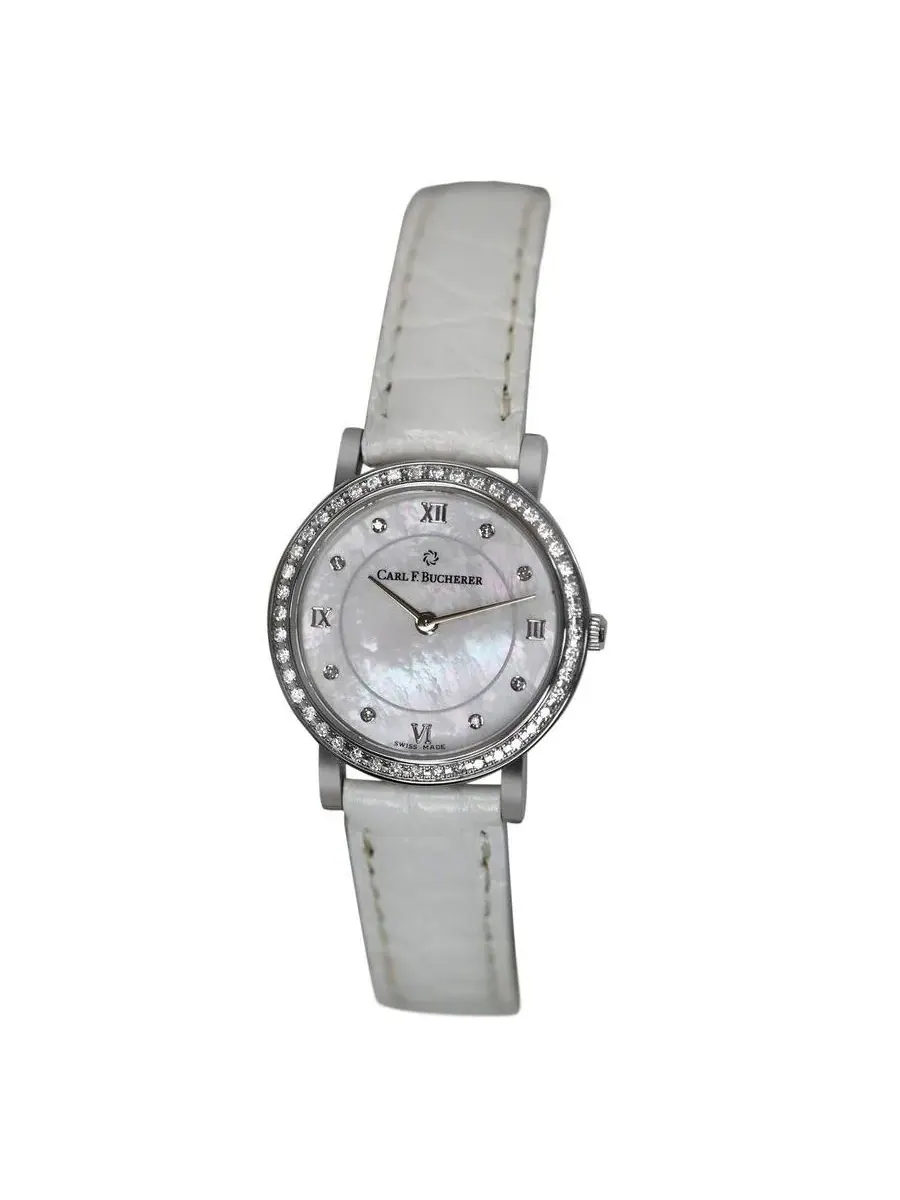 Женские часы Carl F. Bucherer Adamavi Quartz с бриллиантами 00.10308.02.79.99/W