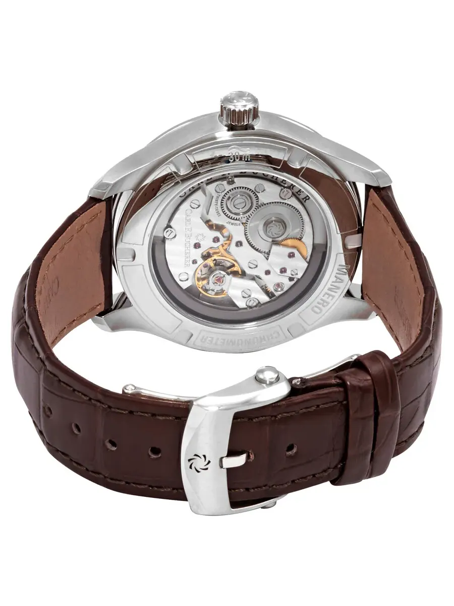 Мужские часы Carl F. Bucherer Manero Peripheral Automatic с черным циферблатом 00.10921.08.33.01 — изображение 3 из 3