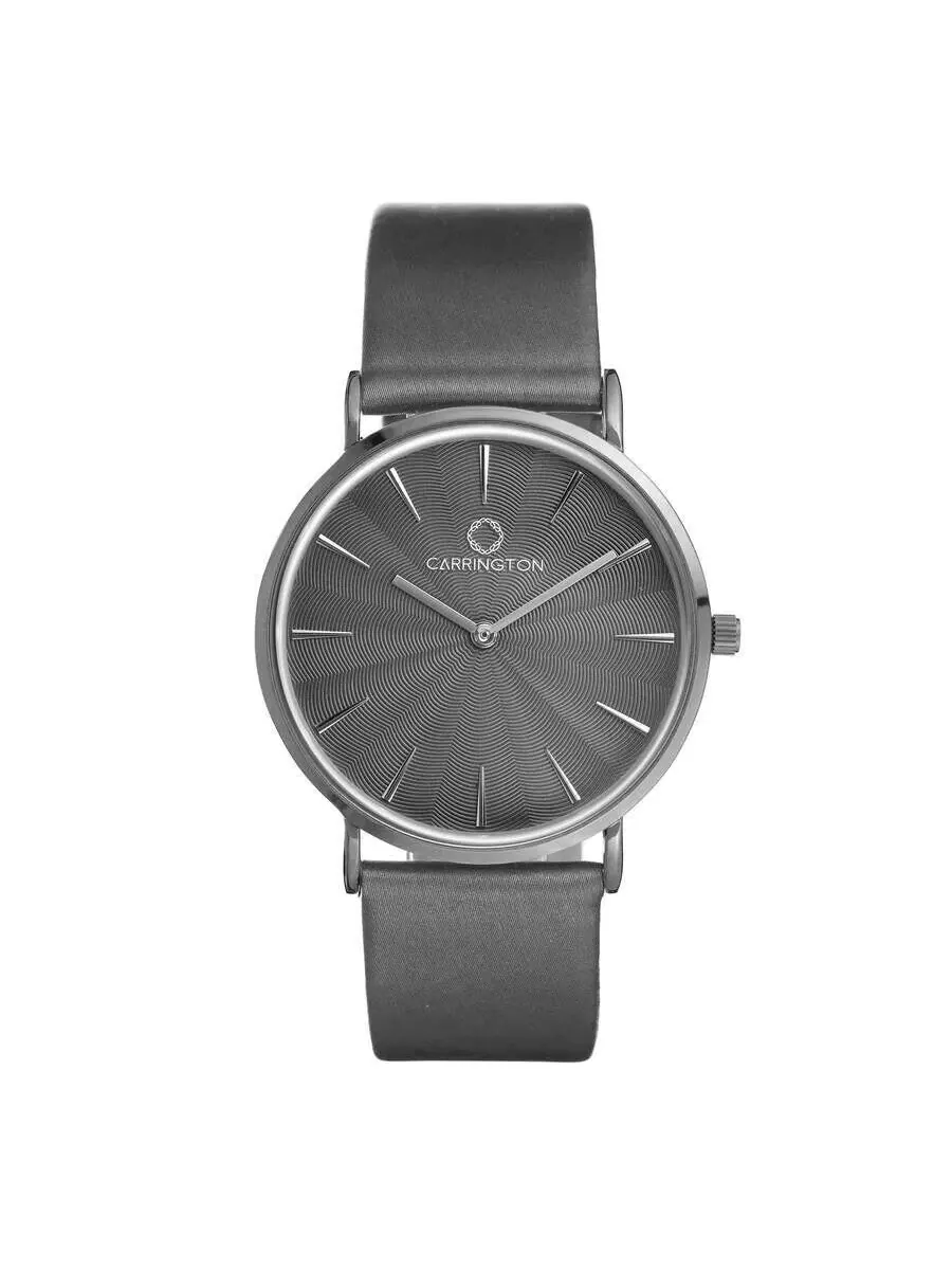 Женские часы Carrington с серым кварцевым циферблатом Lilian CT-2004-07