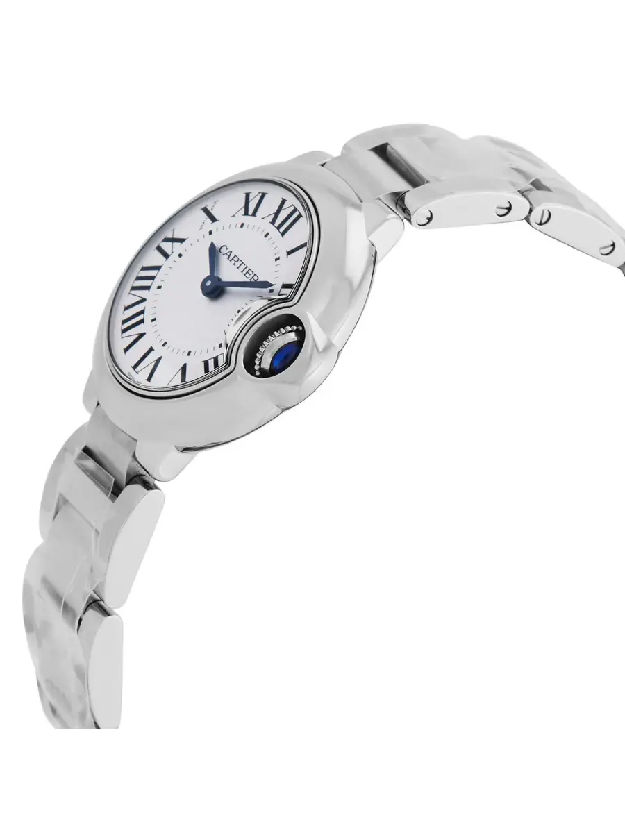 Часы Cartier Ballon Bleu 28 мм с серебристым циферблатом WSBB0073 — изображение 2 из 3, оттенок серебряный
