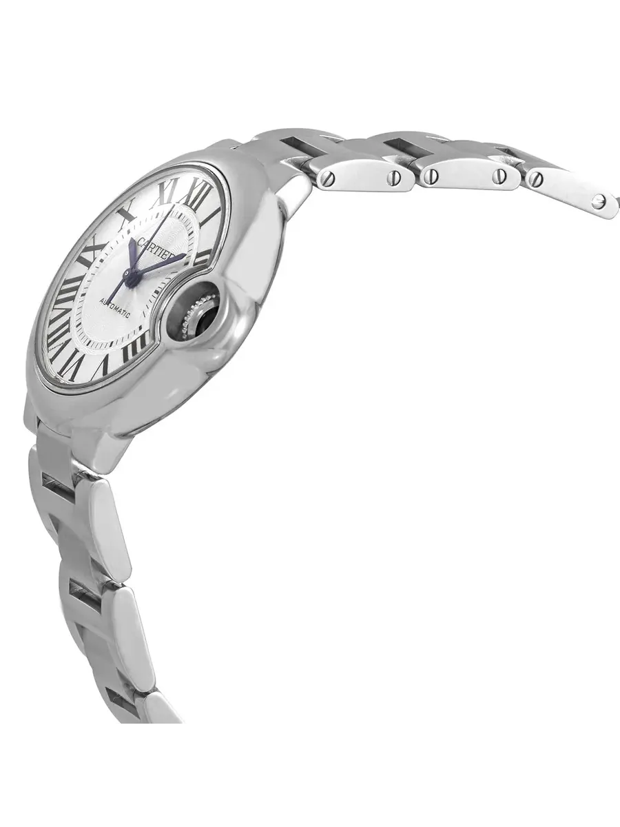 Женские часы Cartier Ballon Bleu Automatic с серебристым циферблатом WSBB0044 — изображение 2 из 3, оттенок серебряный