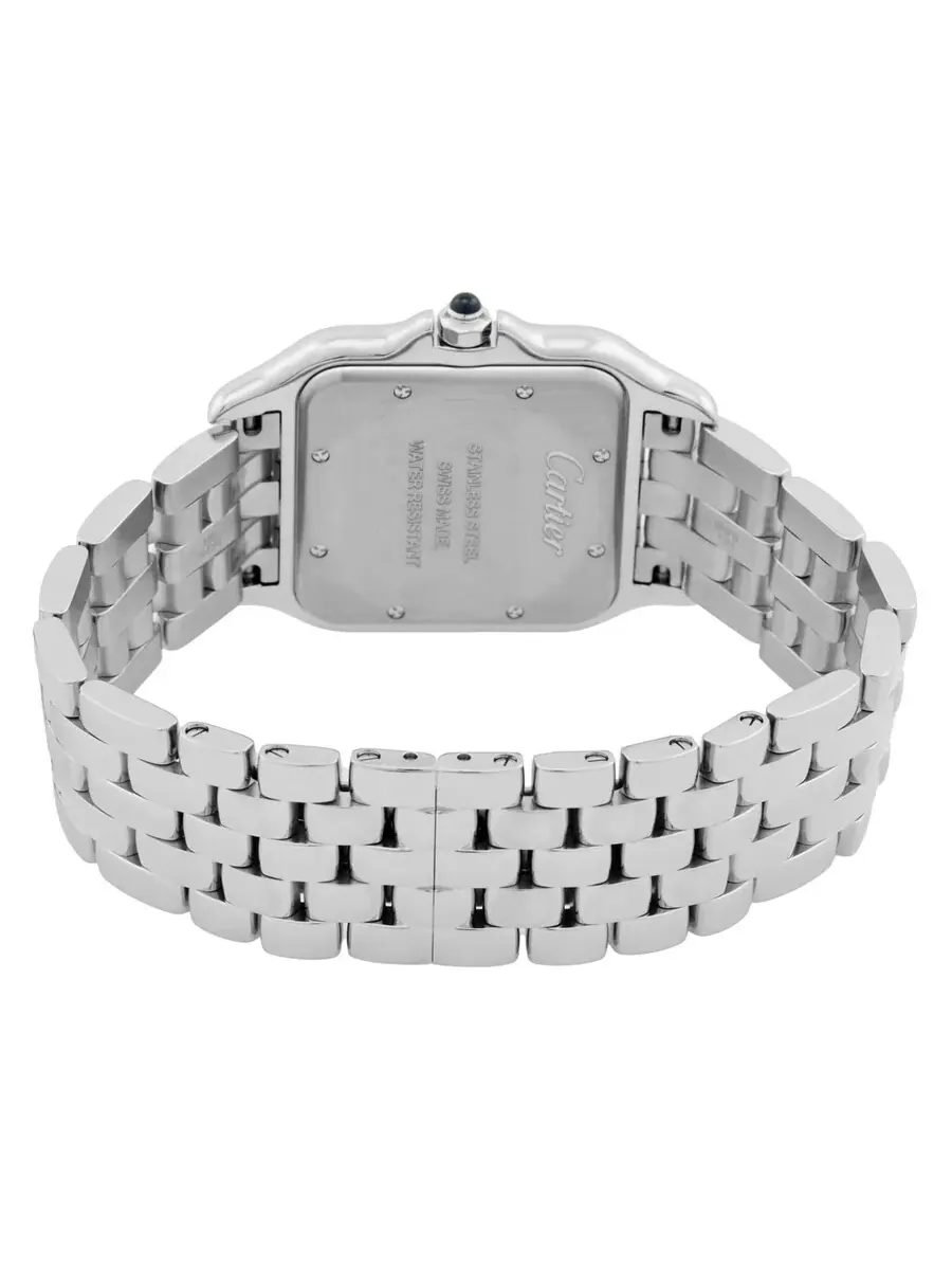 Часы Cartier Panthère Quartz с серебристым циферблатом унисекс WSPN0016 — изображение 3 из 3, оттенок серебряный