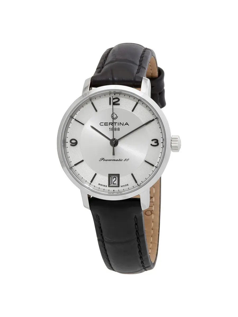 Женские часы Certina DS Caimano Automatic с серебристым циферблатом C035.207.16.037.00 — серебристый