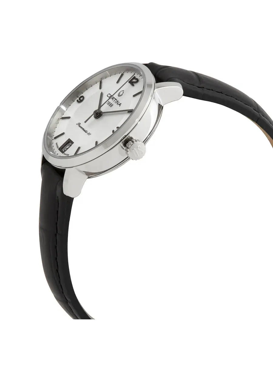 Женские часы Certina DS Caimano Automatic с серебристым циферблатом C035.207.16.037.00 — изображение 2 из 3
