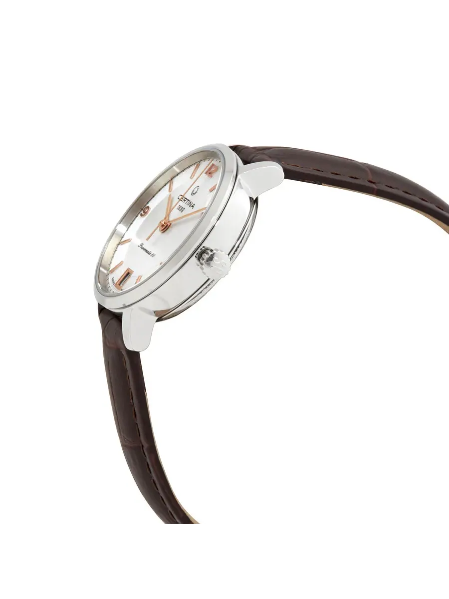 Женские часы Certina DS Caimano Automatic с серебристым циферблатом C035.207.16.037.01 — изображение 2 из 3
