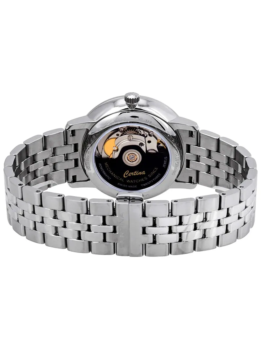 Мужские часы Certina DS Caimano Powermatic 80 с черным циферблатом C035.407.11.057.00 — изображение 3 из 3