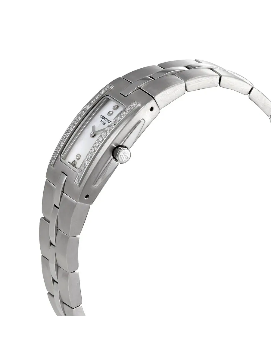 Женские часы Certina DS Mini Donna Quartz с бриллиантом C002.109.11.116.01 — изображение 2 из 3, оттенок серебряный