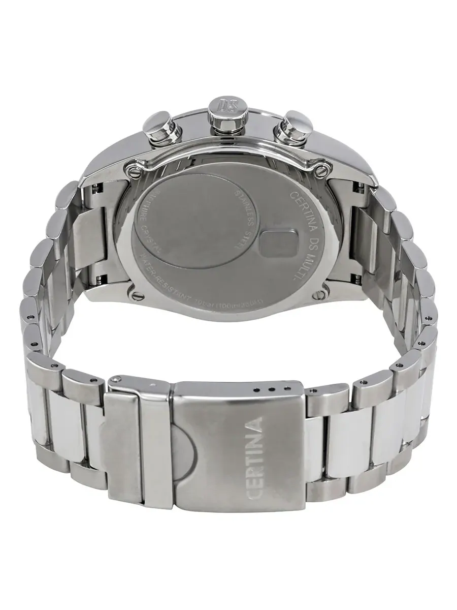 Мужские кварцевые часы Certina DS Multi-8 из нержавеющей стали C020.419.11.057.00 — изображение 3 из 3, оттенок черный