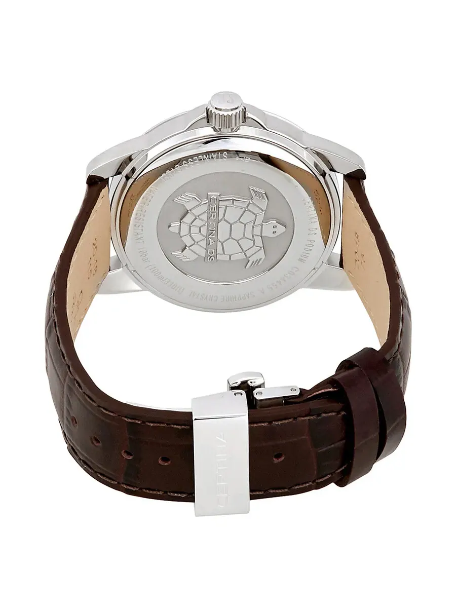 Мужские часы Certina DS Podium с коричневым циферблатом C034.455.16.087.01 — изображение 3 из 3, оттенок серебряный