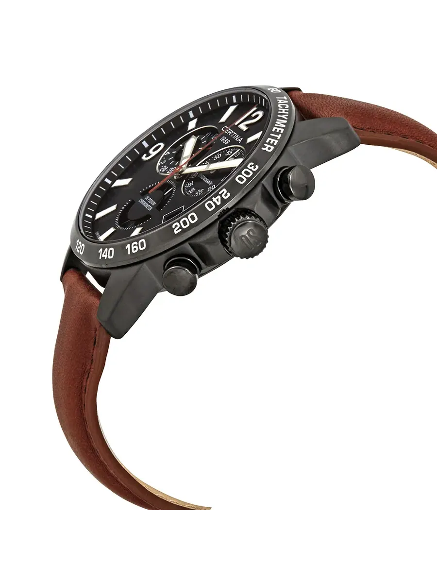 Мужские часы Certina DS Podium Chronograph с черным циферблатом C034.654.36.057.00 — изображение 2 из 3, оттенок черный