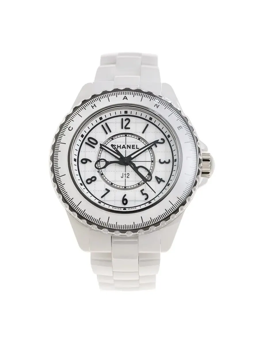 Женские часы Chanel J12 Quartz с белым циферблатом H9763 — изображение 3 из 6, оттенок белый