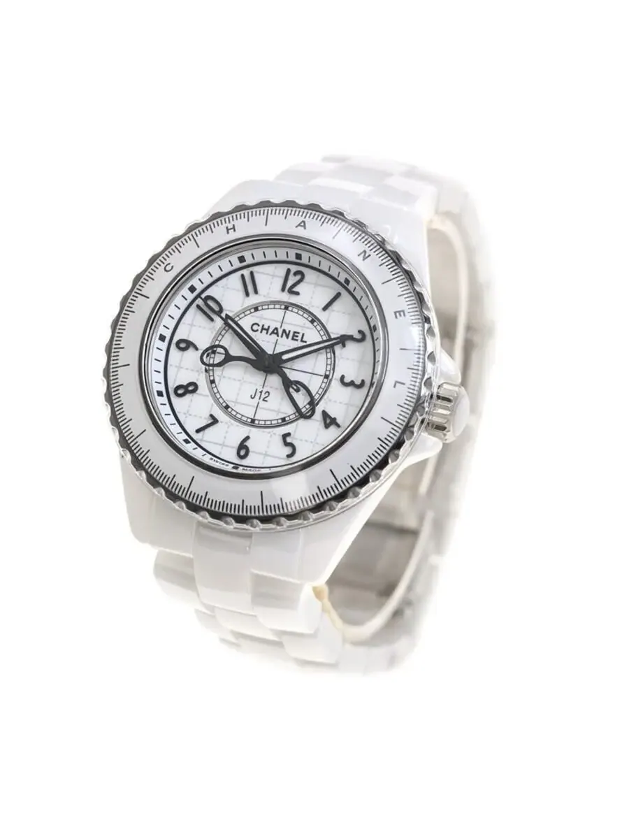 Женские часы Chanel J12 Quartz с белым циферблатом H9763 — изображение 4 из 6, оттенок белый