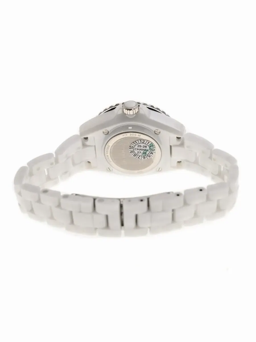 Женские часы Chanel J12 Quartz с белым циферблатом H9763 — изображение 5 из 6, оттенок белый