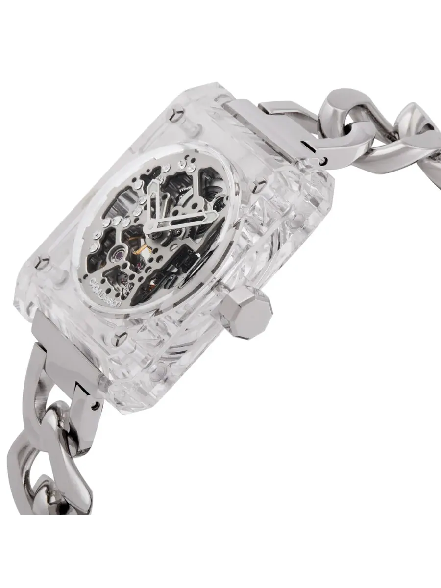 Женские механические часы Ciga Design Crystal Love R032-CS01-W5WH — изображение 2 из 4, оттенок прозрачный