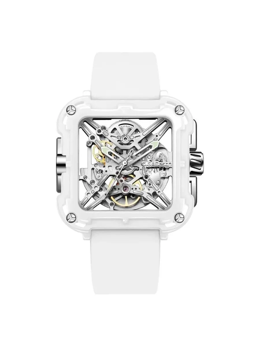 Женские автоматические часы Ciga Design X Series Machina X012-WS02-W5WH