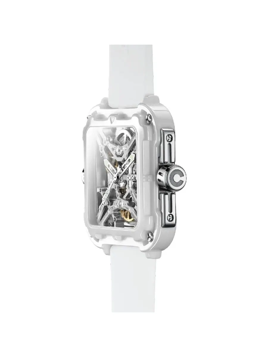 Женские автоматические часы Ciga Design X Series Machina X012-WS02-W5WH — изображение 3 из 4, оттенок белый