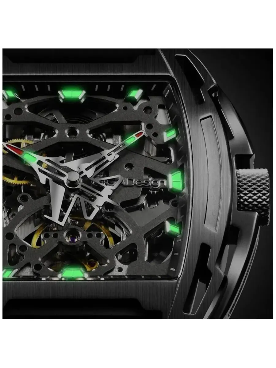 Мужские часы Ciga Design Z-Series Aircraft Carrier Automatic с серым циферблатом Z061-IPTI-W5BK — изображение 3 из 3