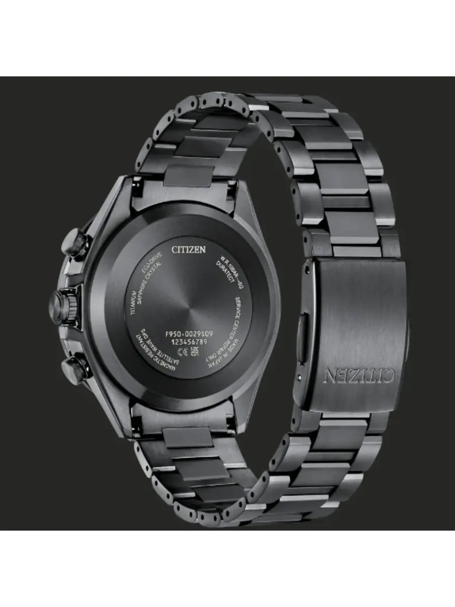 Мужские часы Citizen Attesa Perpetual с синим циферблатом CC4059-64L — изображение 3 из 5, оттенок фиолетовый