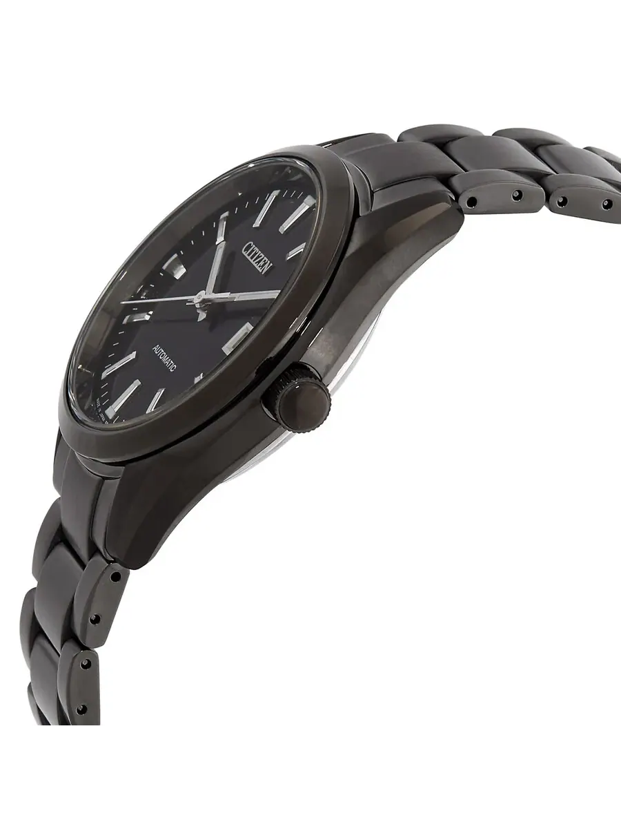 Мужские часы Citizen Automatic с черным циферблатом NB1054-58E — изображение 2 из 3, оттенок черный