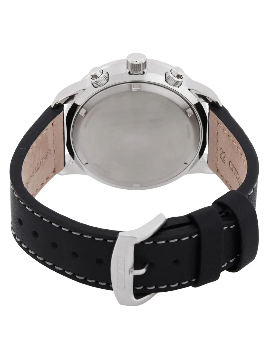 Мужские часы Citizen Aviator Chronograph с белым циферблатом CA0880-07A — изображение 3 из 3, оттенок черный
