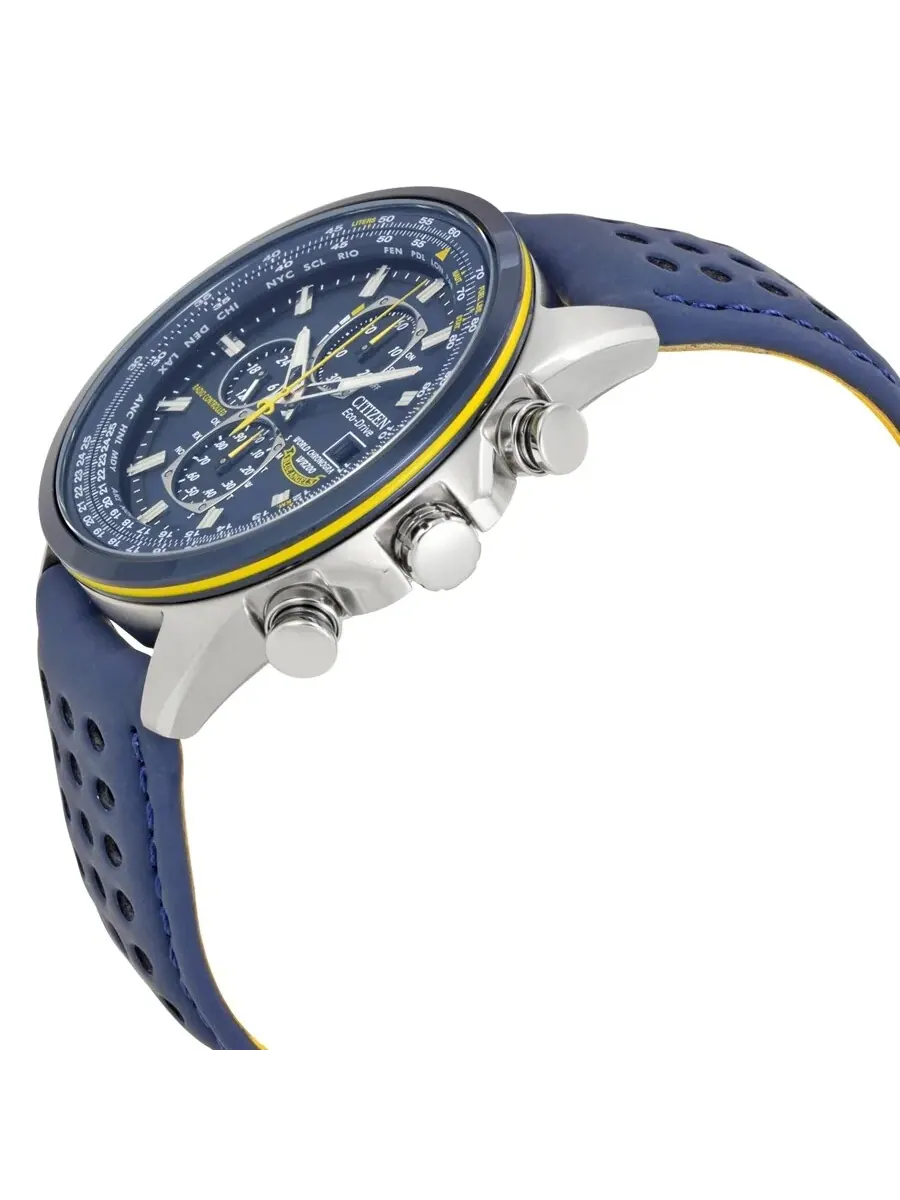 Мужские часы Citizen Eco Drive Blue Angels World Chronograph AT8020-03L — изображение 2 из 3, оттенок синий