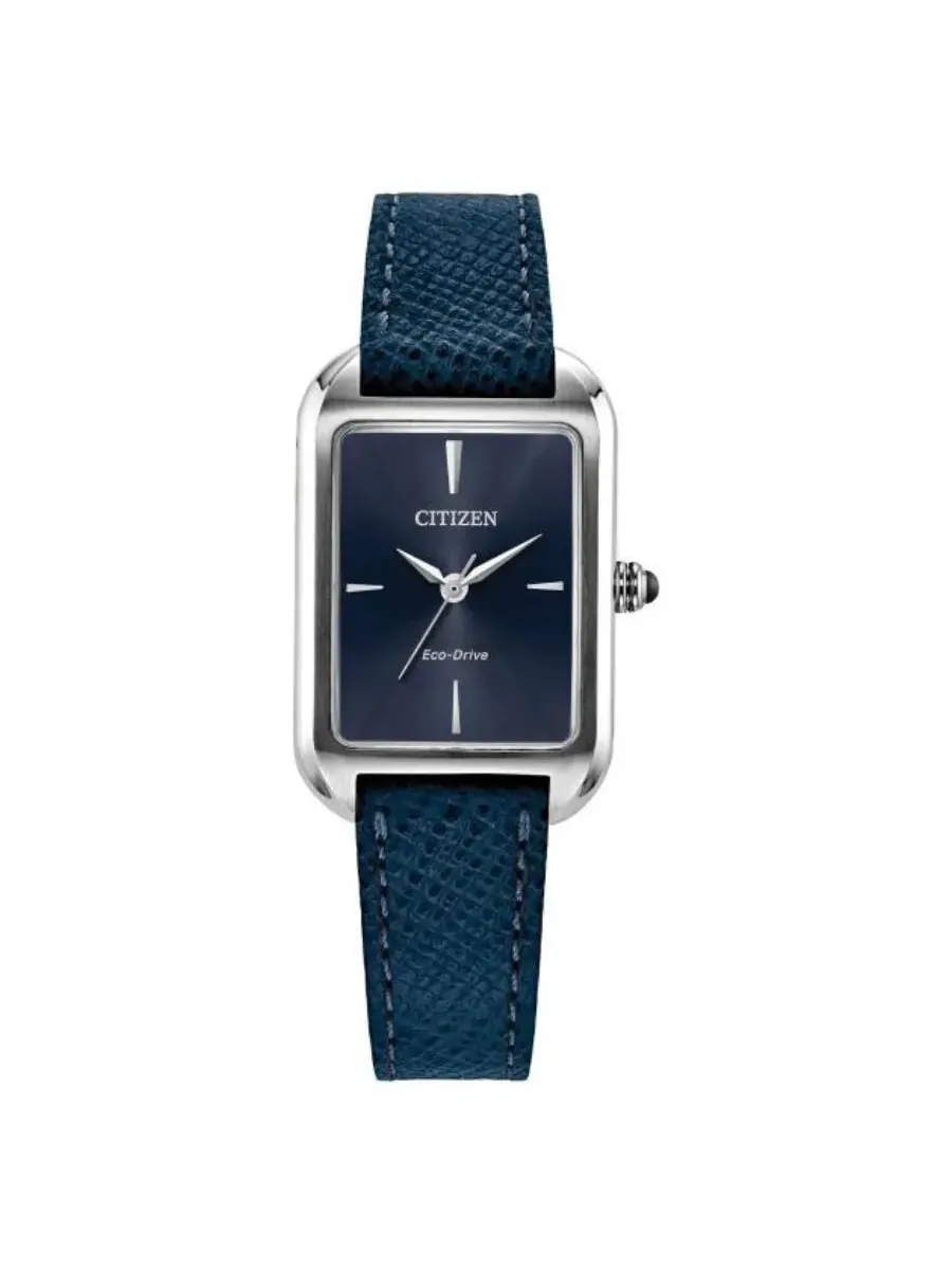Часы Citizen L Eco-Drive с синим циферблатом EM1190-06L