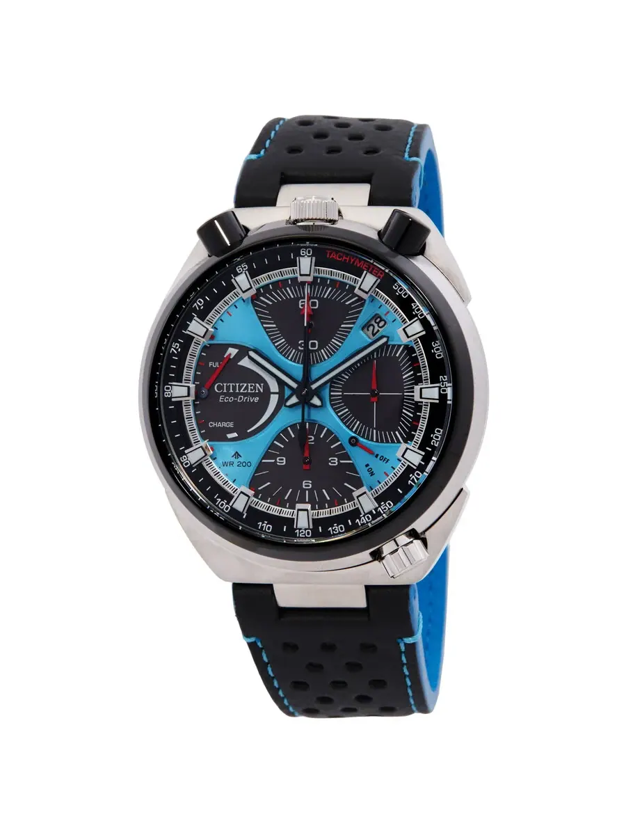 Часы Citizen Promaster Tsuno Alarm Chronograph с синим циферблатом AV0106-01L