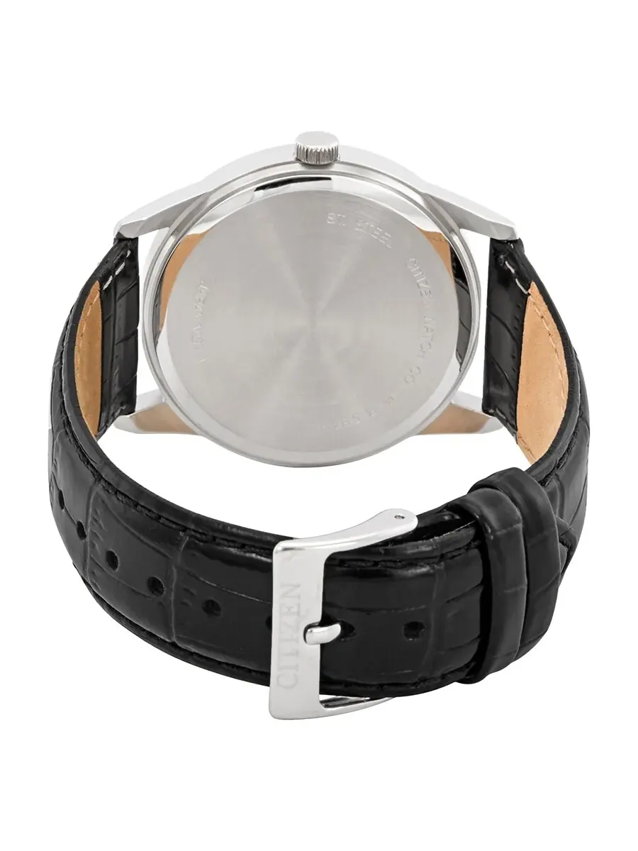 Мужские часы Citizen Quartz с белым циферблатом BI5000-01A — изображение 3 из 3, оттенок серебряный