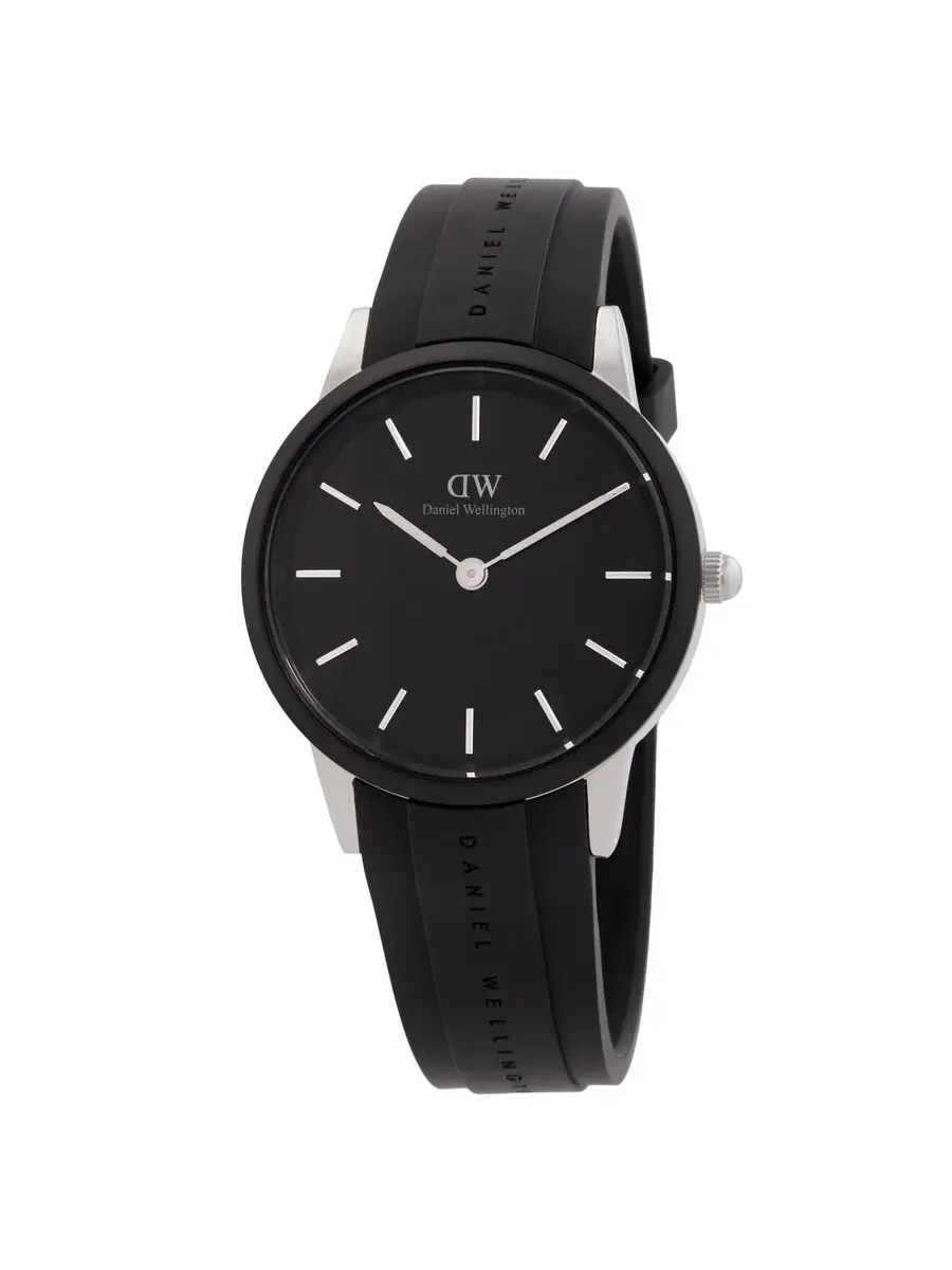 Мужские часы Daniel Wellington Iconic Motion Quartz с черным циферблатом DW00100436