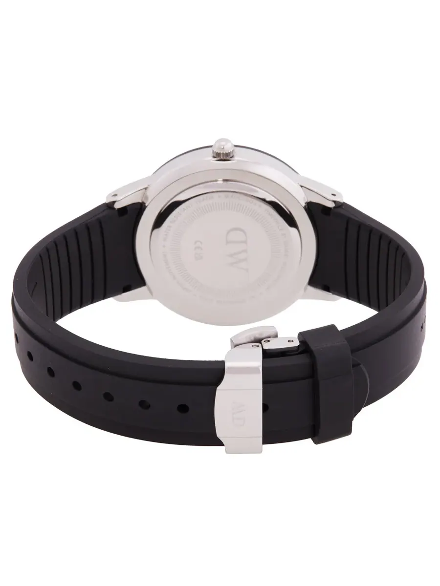 Мужские часы Daniel Wellington Iconic Motion Quartz с черным циферблатом DW00100436 — изображение 3 из 3, оттенок черный
