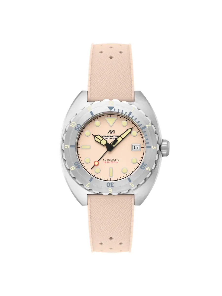 Мужские часы Dominatore Del Mare Amalfi с бежевым циферблатом DD-8028-09 — серебристый