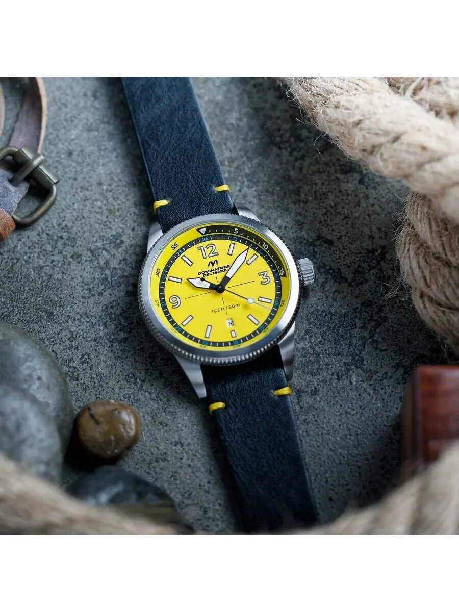 Мужские часы Dominatore Del Mare Aviatore Quartz DD-8021-08 — изображение 3 из 3, оттенок серебряный